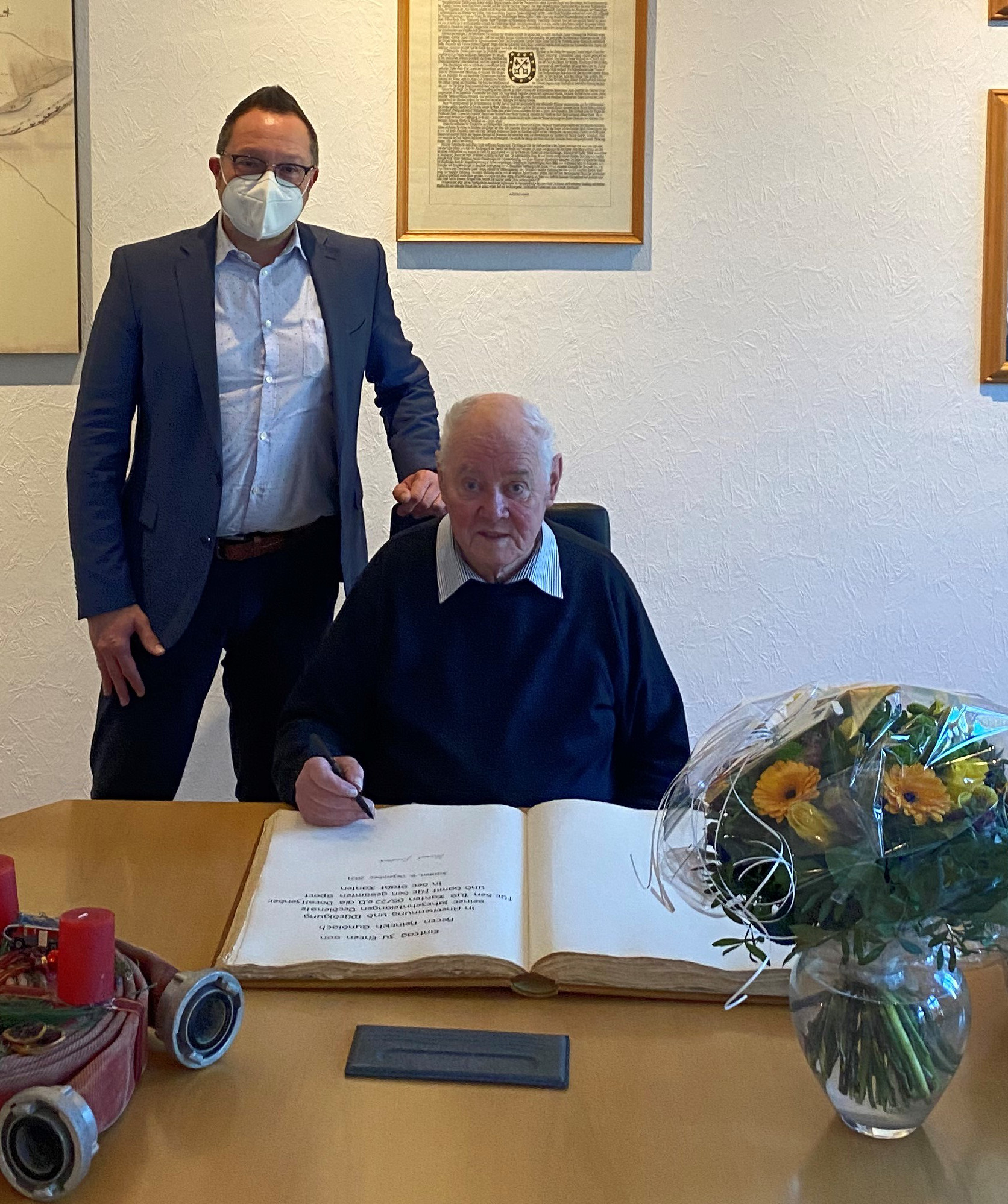 Heinrich Gundlach wird Ehrenvorsitzender des TuS Xanten 05/22 e.V. Image